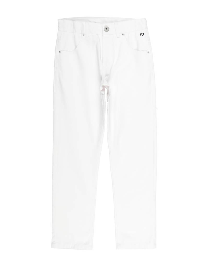 SUPERGA Jeanshose Kinder Weiß von SUPERGA