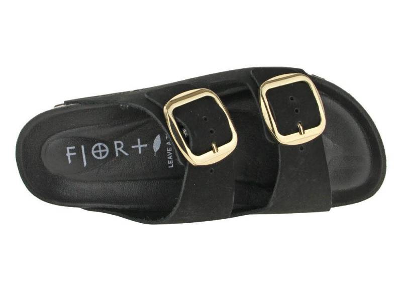 SUPERSOFT Fjort Damen Pantolette mit Fußbett Keilpantolette von SUPERSOFT