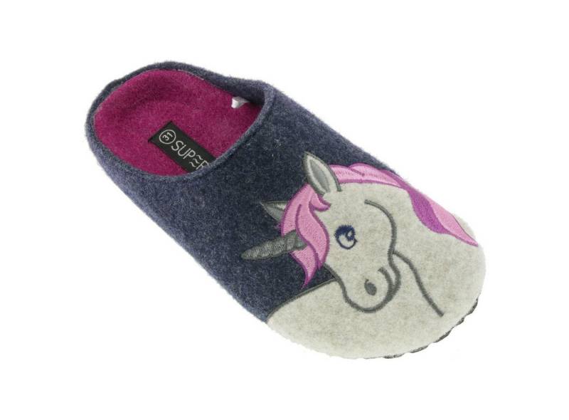 SUPERSOFT SUPERSOFT Kinder Hausschuh EUR 32 blau Hausschuh von SUPERSOFT
