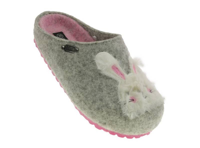 SUPERSOFT Supersoft Bio Home Kids Mädchen Hausschuh grau EUR 28 Hausschuh von SUPERSOFT