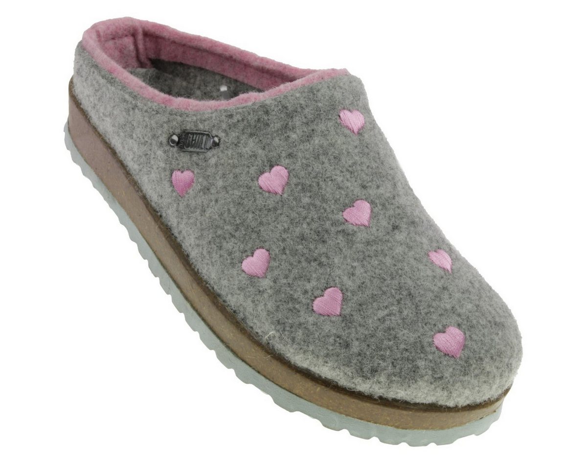 SUPERSOFT Supersoft Damen Hausschuh Filz Herzchen hellgrau EUR 39 Hausschuh SUPERSOFT Supersoft Damen Hausschuh Filz Herzchen hellgrau EUR 39 Hausschuh von SUPERSOFT