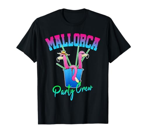 Mallorca Eimer Saufen Alkohol Lustig Sprüche Party Crew T-Shirt von SUPERSUFF Alkohol Humor Mallorca Geschenke
