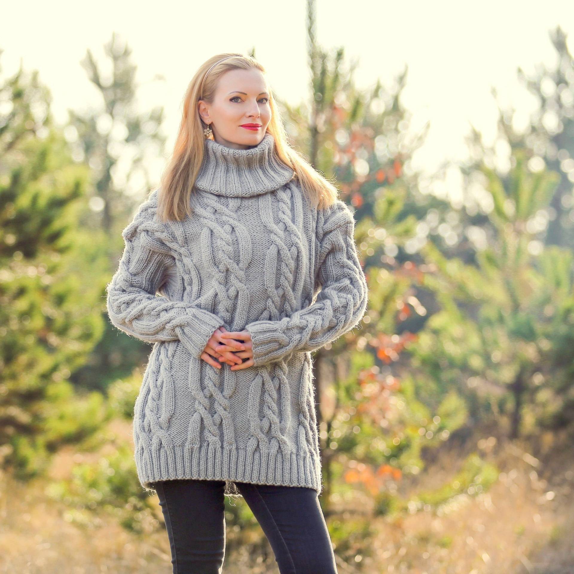 Handmade Wool Sweater von SUPERTANYA