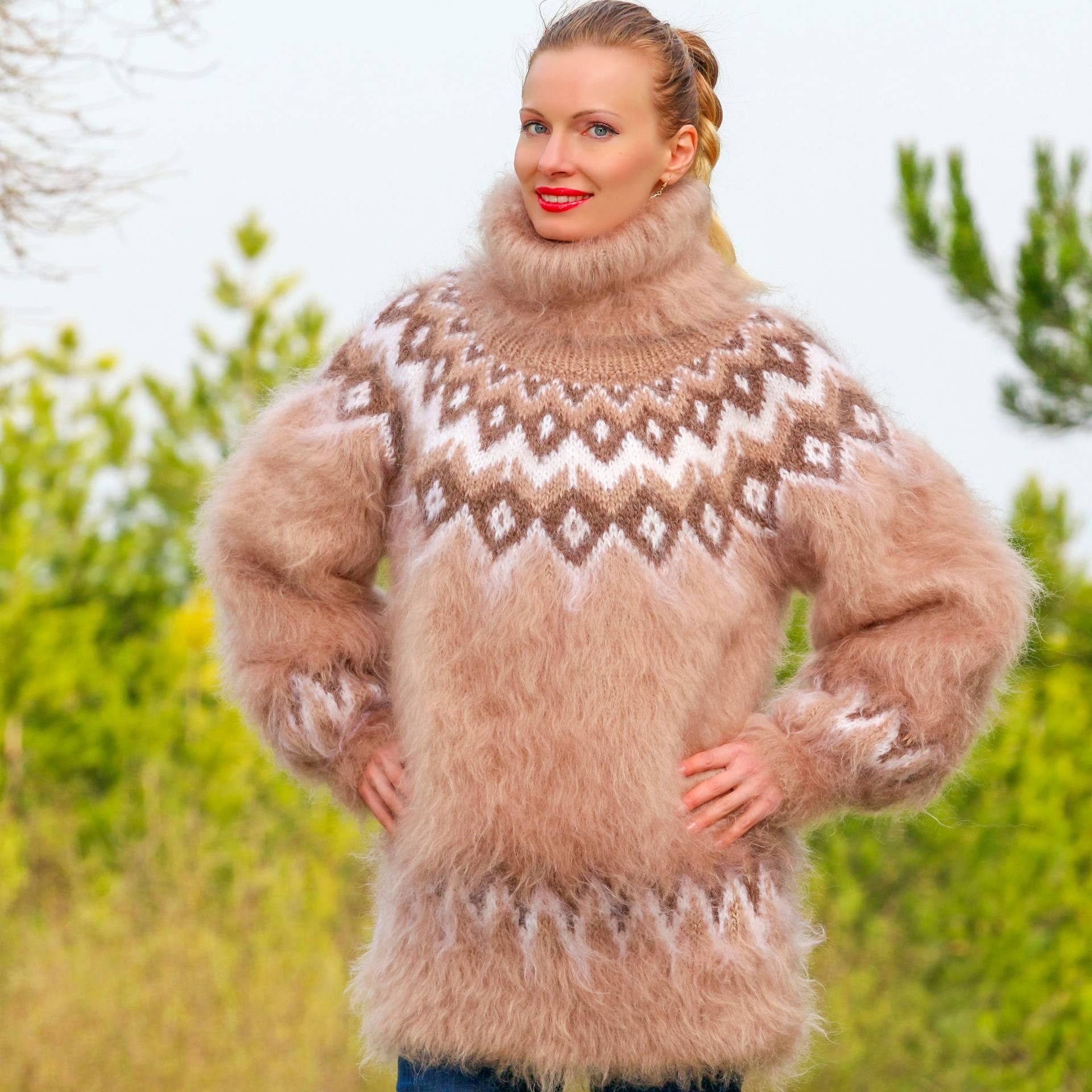 Ready To Ship Icelandic Sweater von SUPERTANYA