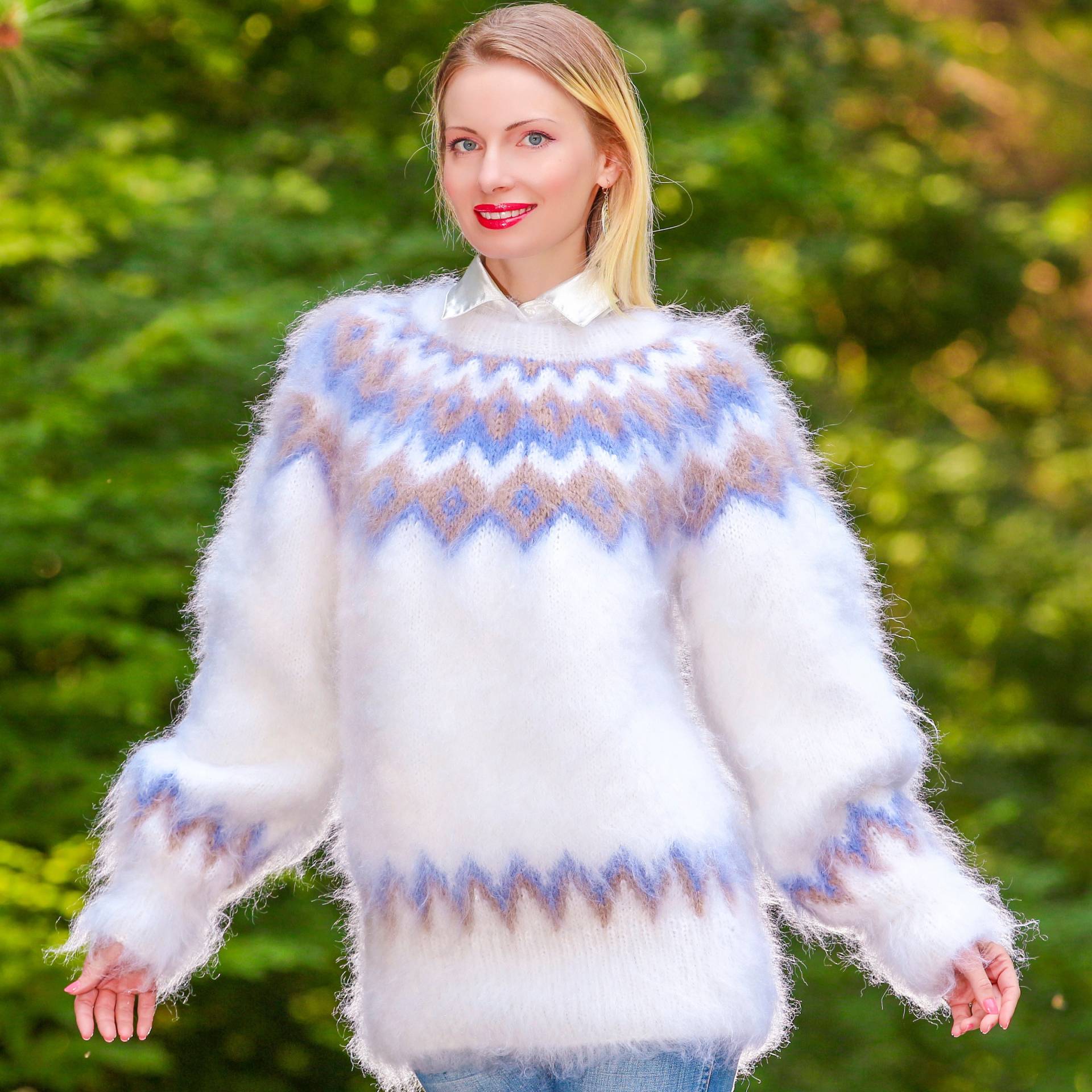 Spertanya Luxury Mohair Sweater von SUPERTANYA