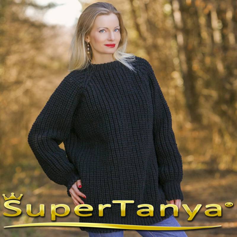 Thick Organic Wool Sweater von SUPERTANYA