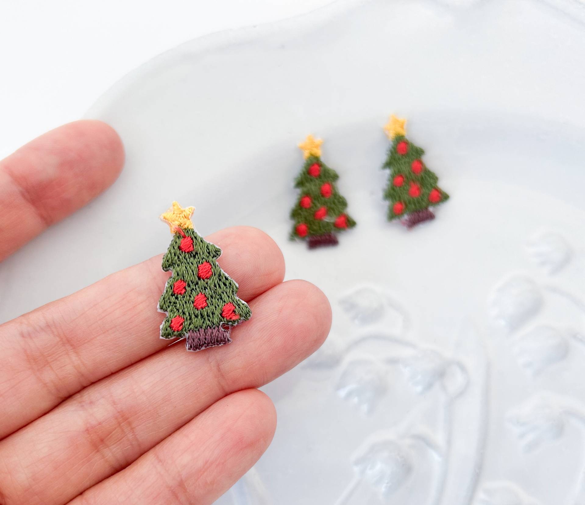 Set Von Mini Weihnachtsbaum Patches, Aufnäher Zum Aufbügeln Für T-Shirt Und Jeans, Gestickte Applikationen Weihnachten, Urlaub Abzeichen Set Von Mini Weihnachtsbaum Patches, Aufnäher Zum Aufbügeln Für T-Shirt Und Jeans, Gestickte Applikationen Weihnachten, Urlaub Abzeichen von SUPPLY129