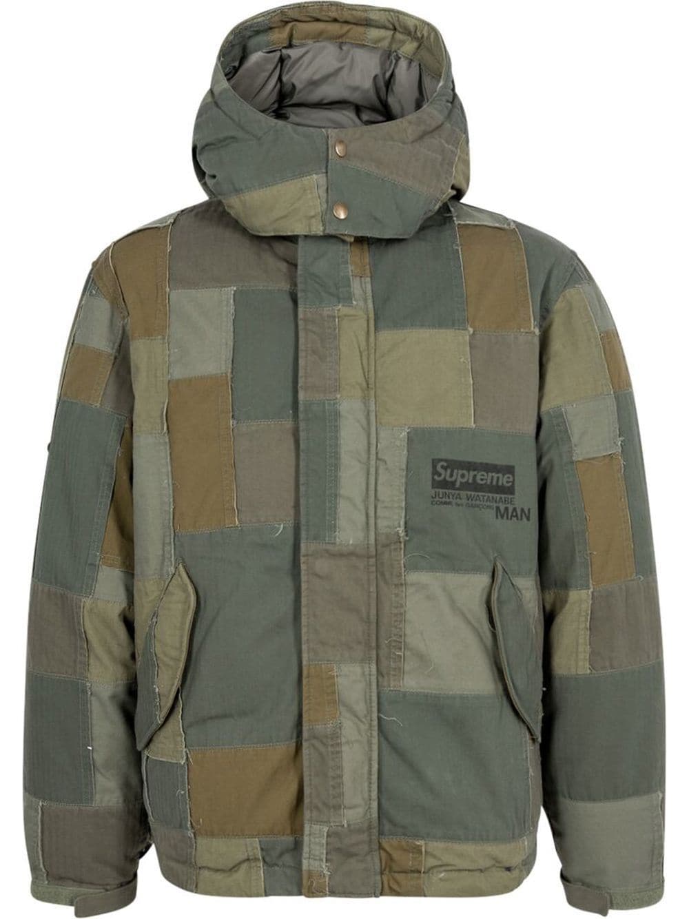 Supreme x Junya Watanabe Kapuzenjacke - Grün von Supreme