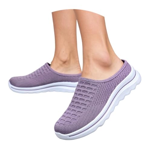 Damen Slip-On Schuhe Mesh Strick Obermaterial Leichte Slipper Bequem Freizeitschuhe rutschfeste Gummisohle Weiche Einlegesohle Walkingschuhe Hausschuhe für Frauen Freizeit Büro Reisen Damen Slip-On Schuhe Mesh Strick Obermaterial Leichte Slipper Bequem Freizeitschuhe rutschfeste Gummisohle Weiche Einlegesohle Walkingschuhe Hausschuhe für Frauen Freizeit Büro Reisen von SUPTTING