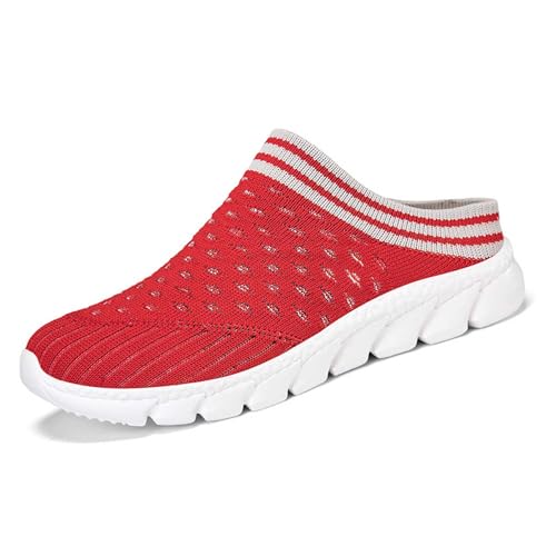 Damen Sneaker Leicht Atmungsaktiv Halbschuh Slip-On Flexible Sohle Slipper Sportlich Minimalistisch Mesh-Gewebe Strukturierte Sohle Laufschuh für Fitness Damen Sneaker Leicht Atmungsaktiv Halbschuh Slip-On Flexible Sohle Slipper Sportlich Minimalistisch Mesh-Gewebe Strukturierte Sohle Laufschuh für Fitness von SUPTTING