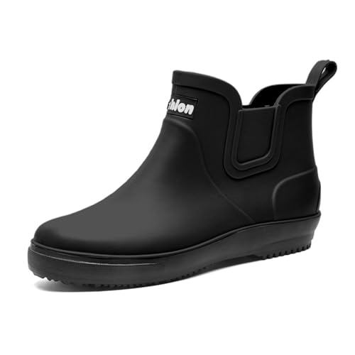 Funktional Lässig Unisex Gummistiefelette Wasserdicht rutschfest Schuh Elastikeinsatz Schlupfform Chelsea-Boot Profilsohle Zugschlaufe Gartenschuh für Gartenarbeit Funktional Lässig Unisex Gummistiefelette Wasserdicht rutschfest Schuh Elastikeinsatz Schlupfform Chelsea-Boot Profilsohle Zugschlaufe Gartenschuh für Gartenarbeit von SUPTTING