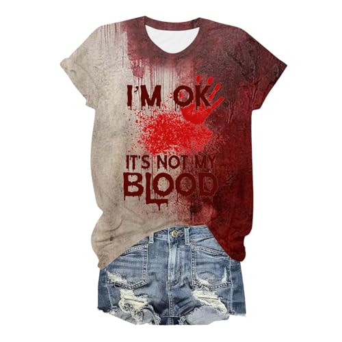 Halloween Blut Kostüm Damen Problem Gelöst Shirt Hässliche Tshirts Blutiges Die Verkleidung Schaurig Kostüm Angst Blutspritzer Halloween Blut Kostüm Damen Problem Gelöst Shirt Hässliche Tshirts Blutiges Die Verkleidung Schaurig Kostüm Angst Blutspritzer von SUPTTING