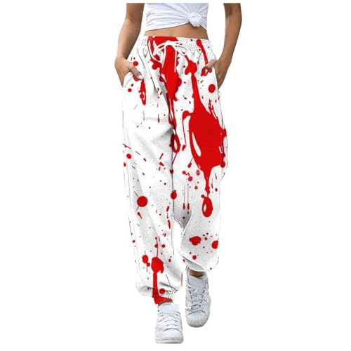 SUPTTING Halloween Blut Kostüm Damen Problem Gelöst Hässliche Blutiges Hosen Die Verkleidung Schaurig Kostüm Angst Blutspritzer SUPTTING Halloween Blut Kostüm Damen Problem Gelöst Hässliche Blutiges Hosen Die Verkleidung Schaurig Kostüm Angst Blutspritzer von SUPTTING