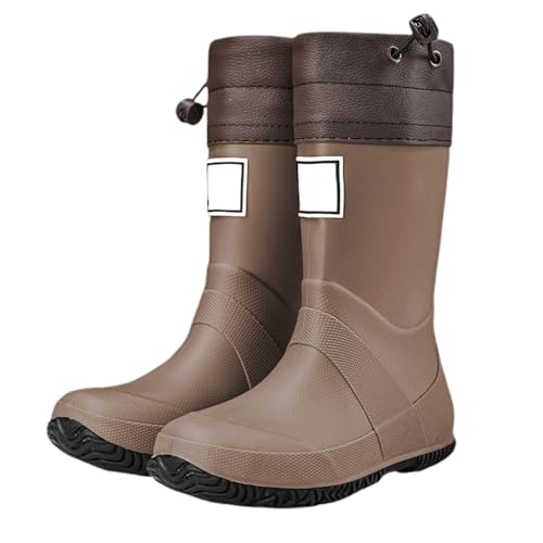 Herbst Unisex Gummistiefel Wasserdicht Robust Schuh Verstellbarer Riemen Profilsohle Regenstiefel Funktional Klassisch Schnallen-Detail Kurzer Schaft Wellington-Stiefel für Gartenarbeit Herbst Unisex Gummistiefel Wasserdicht Robust Schuh Verstellbarer Riemen Profilsohle Regenstiefel Funktional Klassisch Schnallen-Detail Kurzer Schaft Wellington-Stiefel für Gartenarbeit von SUPTTING