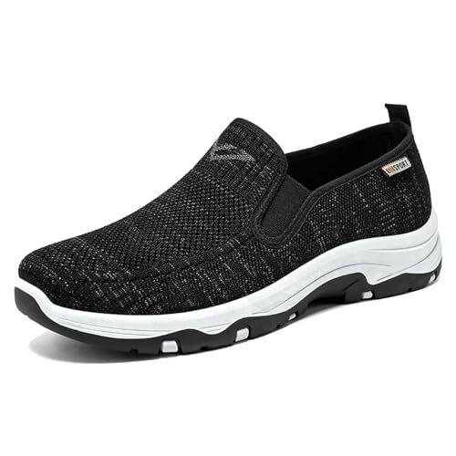 Herren Slipper Bequem Leicht Schuh Elastischer Einstieg Flexible Sohle Freizeitschuh Lässig Sportlich Mesh-Obermaterial Memory-Foam-Sohle Slip-On-Sneaker für Spaziergang Herren Slipper Bequem Leicht Schuh Elastischer Einstieg Flexible Sohle Freizeitschuh Lässig Sportlich Mesh-Obermaterial Memory-Foam-Sohle Slip-On-Sneaker für Spaziergang von SUPTTING