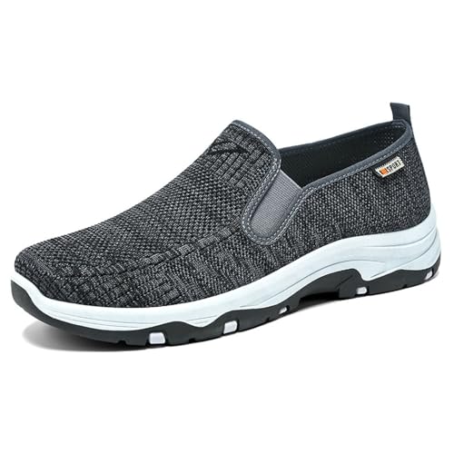 Herren Slipper Bequem Leicht Schuh Elastischer Einstieg Flexible Sohle Freizeitschuh Lässig Sportlich Mesh-Obermaterial Memory-Foam-Sohle Slip-On-Sneaker für Spaziergang Herren Slipper Bequem Leicht Schuh Elastischer Einstieg Flexible Sohle Freizeitschuh Lässig Sportlich Mesh-Obermaterial Memory-Foam-Sohle Slip-On-Sneaker für Spaziergang von SUPTTING