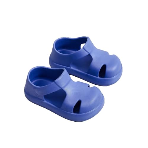 Jungen Wassersandale Robust Bequem Sandale Klettverschluss Geschlossene Spitze Trekkingsandale Sportlich Funktional Profilsohle Cut-Outs Badeschuh Sommer für Strand von SUPTTING