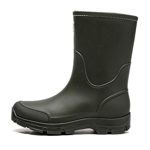 Profilsohle Unisex Regenstiefel Wasserdicht Pflegeleicht Stiefel Funktional Gummistiefel Mittelhoher Schaft Schlupfform Arbeitsschuh für Angeln Profilsohle Unisex Regenstiefel Wasserdicht Pflegeleicht Stiefel Funktional Gummistiefel Mittelhoher Schaft Schlupfform Arbeitsschuh für Angeln von SUPTTING