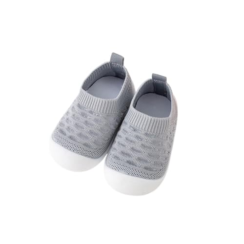 SUPTTING Baby Strickschuhe Slip On Sneaker Atmungsaktiv Mesh Obermaterial Sockenschuhe Weiche Sohle rutschfest Leicht Bequem Lauflernschuhe Krabbelschuhe Erste Schritte Schuhe für Neugeborene von SUPTTING
