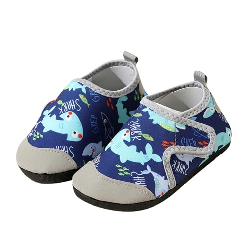 SUPTTING Badeschuhe Kinder Meerestier Elastischer Einstieg Rutschfeste Sohle Schnelltrocknend Leicht Weich Wasserschuhe Strandschuhe Aquaschuhe Barfußschuhe Bunt Niedlich für Schwimmen Strand von SUPTTING