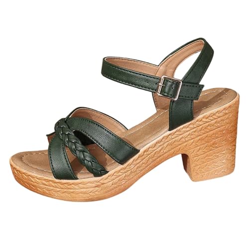 SUPTTING Bequem Stilvoll Damen Keilsandalette Boho Lässig, Plateausandale Hoher Keilabsatz Plateau Sommerschuh Geflochtenes Design Wedges Riemchensandale für Gartenparty Sommerurlaub SUPTTING Bequem Stilvoll Damen Keilsandalette Boho Lässig, Plateausandale Hoher Keilabsatz Plateau Sommerschuh Geflochtenes Design Wedges Riemchensandale für Gartenparty Sommerurlaub von SUPTTING