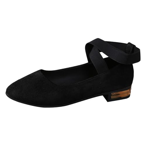 SUPTTING Damen Ballerina Bequem Elegant, Fesselriemen Runde Kappe Mary Jane, Klassisch Minimalistisch Flacher Absatz Spangenschuh, Flexible Sohle Halbschuh für den Alltag SUPTTING Damen Ballerina Bequem Elegant, Fesselriemen Runde Kappe Mary Jane, Klassisch Minimalistisch Flacher Absatz Spangenschuh, Flexible Sohle Halbschuh für den Alltag von SUPTTING