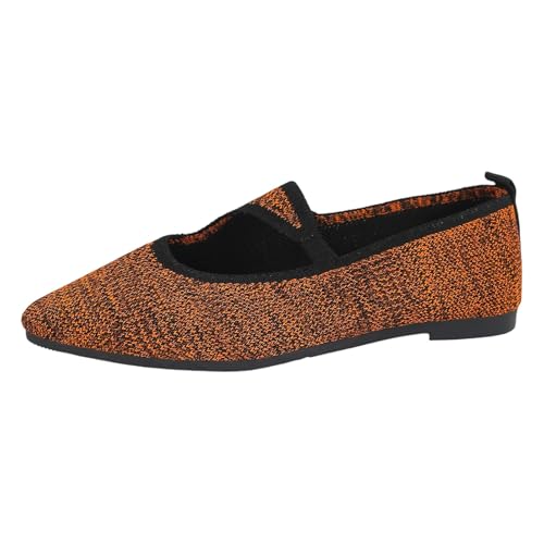 SUPTTING Damen Hausschuh Bequem Weich Slipper Gefüttert rutschfeste Sohle Pantoffel Lässig Gemütlich Ziernaht Fleece-Futter Mokassin für Zuhause von SUPTTING