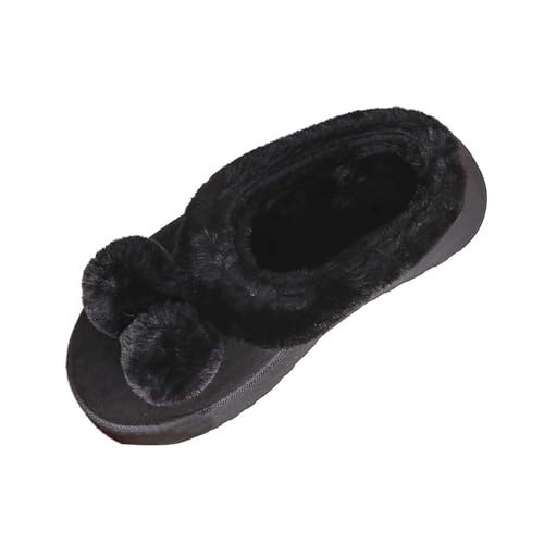 SUPTTING Damen Hausschuh Warm Weich Slipper Gefüttert Rutschfeste Sohle Pantoffel Gemütlich Klassisch Fellimitat-Futter Ziernaht Mokassin Winter für Zuhause SUPTTING Damen Hausschuh Warm Weich Slipper Gefüttert Rutschfeste Sohle Pantoffel Gemütlich Klassisch Fellimitat-Futter Ziernaht Mokassin Winter für Zuhause von SUPTTING