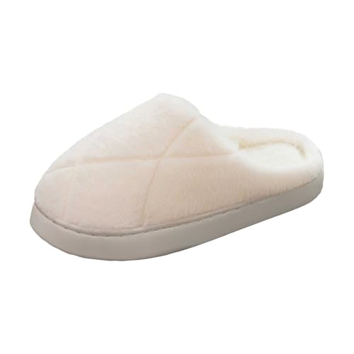 SUPTTING Damen Hausschuh Warm Weich Slipper Rutschfeste Sohle Gefüttert Pantoffel Gemütlich Klassisch Fellimitat Offene Ferse Puschen Winter für Zuhause SUPTTING Damen Hausschuh Warm Weich Slipper Rutschfeste Sohle Gefüttert Pantoffel Gemütlich Klassisch Fellimitat Offene Ferse Puschen Winter für Zuhause von SUPTTING