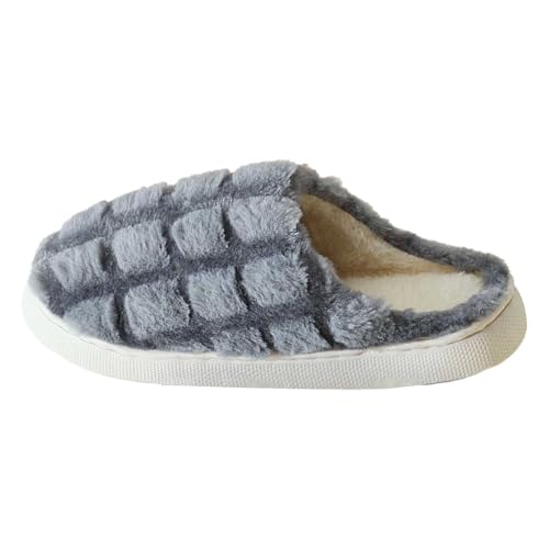 SUPTTING Damen Hausschuh Weich Bequem Slipper Rutschfeste Sohle Gepolstert Pantoffel Minimalistisch Gemütlich Gestepptes Design Offene Ferse Puschen für Zuhause SUPTTING Damen Hausschuh Weich Bequem Slipper Rutschfeste Sohle Gepolstert Pantoffel Minimalistisch Gemütlich Gestepptes Design Offene Ferse Puschen für Zuhause von SUPTTING