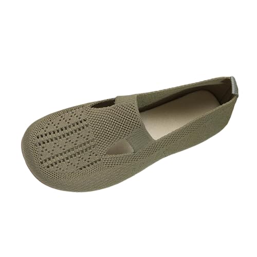 SUPTTING Damen Loafer Bequem Leicht Slipper rutschfeste Sohle Weiches Fußbett Mokassin Minimalistisch Lässig Strick-Obermaterial Flacher Absatz Hausschuh für Alltag SUPTTING Damen Loafer Bequem Leicht Slipper rutschfeste Sohle Weiches Fußbett Mokassin Minimalistisch Lässig Strick-Obermaterial Flacher Absatz Hausschuh für Alltag von SUPTTING