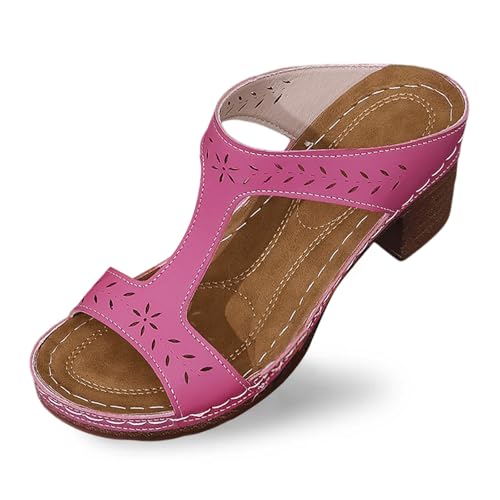 SUPTTING Damen Sandalen Ausgeschnittenes T-Form Blockabsatz Holzoptik Sohle Freizeitschuhe Sommerschuhe Weiche Sohle Strandschuhe Leichte Laufsohle Sommersandalen Schuhe Fußbett Sandale SUPTTING Damen Sandalen Ausgeschnittenes T-Form Blockabsatz Holzoptik Sohle Freizeitschuhe Sommerschuhe Weiche Sohle Strandschuhe Leichte Laufsohle Sommersandalen Schuhe Fußbett Sandale von SUPTTING