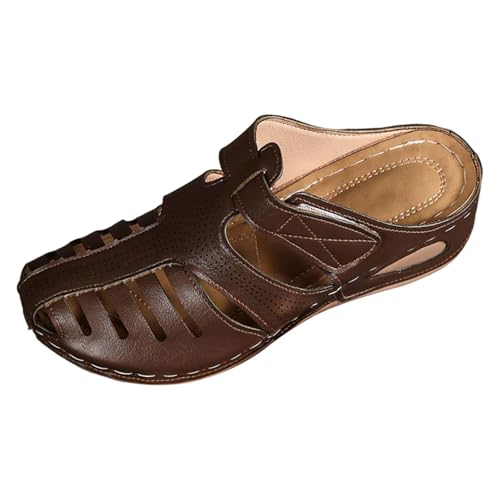 SUPTTING Damen Sandalen Bequem Luftig, Pantoletten Offene Spitze Keilabsatz Mules Casual Boho Gewebt Slipper Rutschfest für Stadtbummel Strandbesuch SUPTTING Damen Sandalen Bequem Luftig, Pantoletten Offene Spitze Keilabsatz Mules Casual Boho Gewebt Slipper Rutschfest für Stadtbummel Strandbesuch von SUPTTING