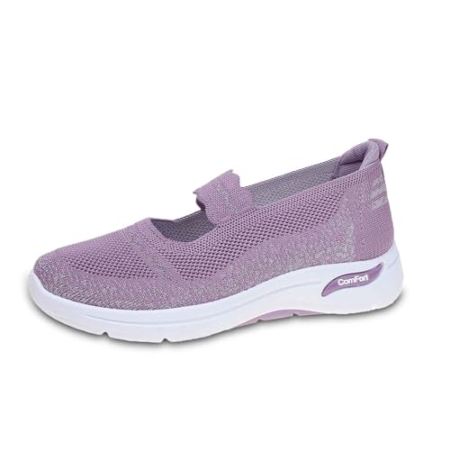 SUPTTING Damen Slipper Comfort Marke Netzstoff Slip-On Elastischer Einstieg Leichtgewicht Anti-Rutsch Sohle Freizeitschuhe Walkingschuhe Alltagsschuhe Gehschuhe Schuhe Schuhe Flache Weiche SUPTTING Damen Slipper Comfort Marke Netzstoff Slip-On Elastischer Einstieg Leichtgewicht Anti-Rutsch Sohle Freizeitschuhe Walkingschuhe Alltagsschuhe Gehschuhe Schuhe Schuhe Flache Weiche von SUPTTING