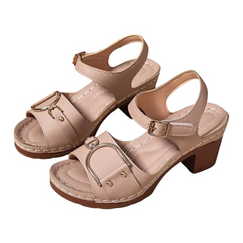 SUPTTING Elegant Bequem Damen Sandalette Riemchensandale Blockabsatz Fesselriemen Abendschuh Minimalistisch Modern Chic Sommerschuh Sommer für Hochzeit Gast SUPTTING Elegant Bequem Damen Sandalette Riemchensandale Blockabsatz Fesselriemen Abendschuh Minimalistisch Modern Chic Sommerschuh Sommer für Hochzeit Gast von SUPTTING