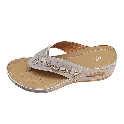 SUPTTING Elegant Strandmode Damen Zehentrenner Glitzernd Bequem Flip-Flop Flacher Absatz Rutschfeste Sohle Sandale Strasssteine Geflochtene Optik Badesandale Sommer für Urlaub SUPTTING Elegant Strandmode Damen Zehentrenner Glitzernd Bequem Flip-Flop Flacher Absatz Rutschfeste Sohle Sandale Strasssteine Geflochtene Optik Badesandale Sommer für Urlaub von SUPTTING