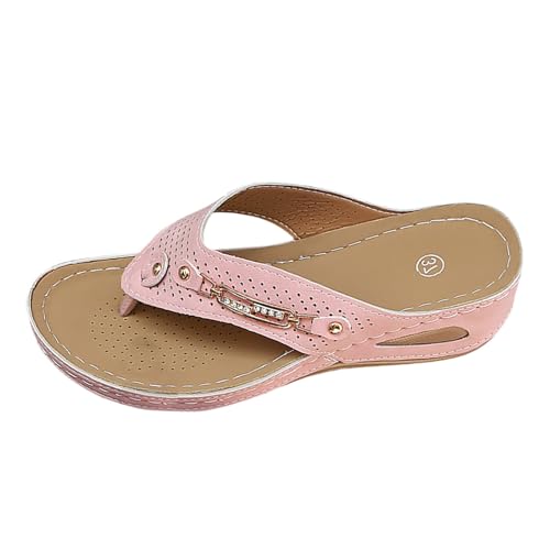 SUPTTING Elegant Strandmode Damen Zehentrenner Glitzernd Bequem Flip-Flop Flacher Absatz Rutschfeste Sohle Sandale Strasssteine Geflochtene Optik Badesandale Sommer für Urlaub SUPTTING Elegant Strandmode Damen Zehentrenner Glitzernd Bequem Flip-Flop Flacher Absatz Rutschfeste Sohle Sandale Strasssteine Geflochtene Optik Badesandale Sommer für Urlaub von SUPTTING