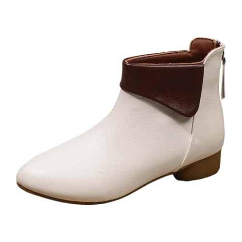 SUPTTING Herbst Damen Stiefelette Stilvoll Elegant Ankle Boot Spitze Kappe Reißverschluss Cowboy-Stiefel Western Modern Umschlag-Schaft Blockabsatz Western-Stiefel für Ausgehen SUPTTING Herbst Damen Stiefelette Stilvoll Elegant Ankle Boot Spitze Kappe Reißverschluss Cowboy-Stiefel Western Modern Umschlag-Schaft Blockabsatz Western-Stiefel für Ausgehen von SUPTTING