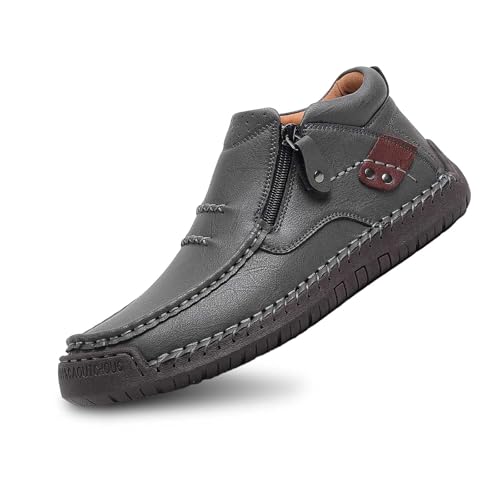 SUPTTING Herren Freizeitschuh Bequem Stilvoll, Vintage Sneaker mit Schnürung und strukturierter Oberfläche, Halbschuh Lässig Urban mit Prägemuster, Slipper für Frühling Stadtbummel SUPTTING Herren Freizeitschuh Bequem Stilvoll, Vintage Sneaker mit Schnürung und strukturierter Oberfläche, Halbschuh Lässig Urban mit Prägemuster, Slipper für Frühling Stadtbummel von SUPTTING