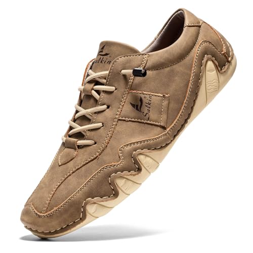 SUPTTING Herren Freizeitschuhe Sadkin Marke Wellenmuster Sohle Schnürsenkel Naht Wildleder Kunstleder Material Fahrschuhe Mokassins Loafers Alltagsschuhe Gehschuhe Schuhe Schuhe SUPTTING Herren Freizeitschuhe Sadkin Marke Wellenmuster Sohle Schnürsenkel Naht Wildleder Kunstleder Material Fahrschuhe Mokassins Loafers Alltagsschuhe Gehschuhe Schuhe Schuhe von SUPTTING