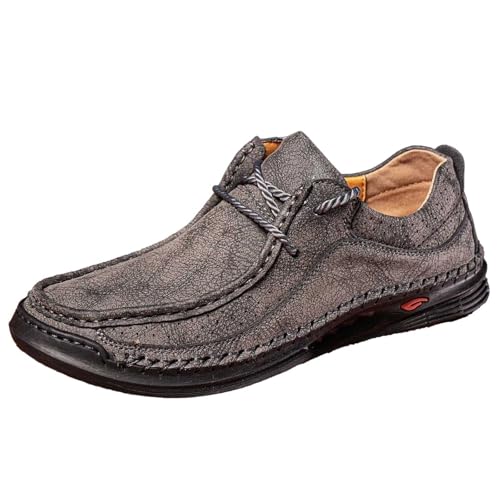 SUPTTING Herren Slipper Bequem Handgefertigt, Loafer rutschfeste Gummisohle Weiches Fußbett, Lässig Vintage Geflochtenes Leder Mokassin Freizeitschuh Frühling für Stadtbummel SUPTTING Herren Slipper Bequem Handgefertigt, Loafer rutschfeste Gummisohle Weiches Fußbett, Lässig Vintage Geflochtenes Leder Mokassin Freizeitschuh Frühling für Stadtbummel von SUPTTING