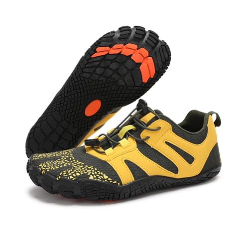 SUPTTING Herren Sneaker Leicht Atmungsaktiv Laufschuh rutschfeste Sohle Schnürung Turnschuh Sportlich Modern Mesh-Gewebe Kontrast-Sohle Sportschuh für Joggen SUPTTING Herren Sneaker Leicht Atmungsaktiv Laufschuh rutschfeste Sohle Schnürung Turnschuh Sportlich Modern Mesh-Gewebe Kontrast-Sohle Sportschuh für Joggen von SUPTTING
