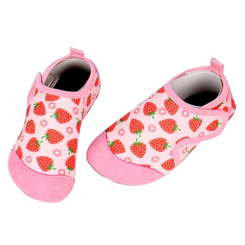 SUPTTING Kinder Badeschuhe Wasserschuhe Aquaschuhe Erdbeer Strandschuhe Schwimmschuhe Rutschfest Schnelltrocknend Barfußschuhe Leicht Atmungsaktiv Surfschuhe Poolschuhe Wassersport Urlaub Sommer SUPTTING Kinder Badeschuhe Wasserschuhe Aquaschuhe Erdbeer Strandschuhe Schwimmschuhe Rutschfest Schnelltrocknend Barfußschuhe Leicht Atmungsaktiv Surfschuhe Poolschuhe Wassersport Urlaub Sommer von SUPTTING