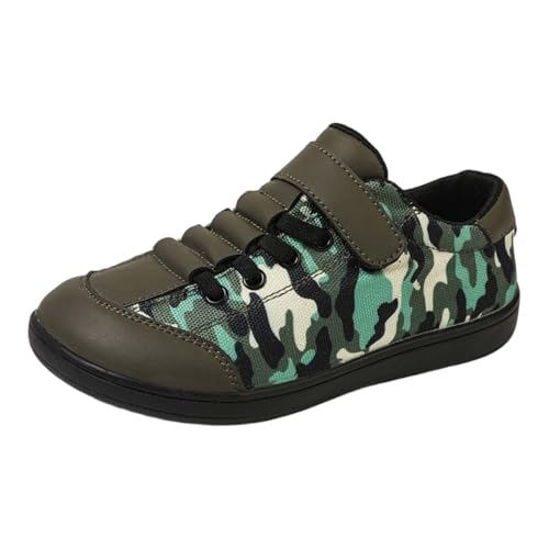 SUPTTING Kinder Sneaker Bequem Atmungsaktiv Turnschuh Rutschfeste Sohle Schnürung Laufschuh Sportlich Modern Camouflage-Muster Strick-Obermaterial Freizeitschuh für Spielplatz SUPTTING Kinder Sneaker Bequem Atmungsaktiv Turnschuh Rutschfeste Sohle Schnürung Laufschuh Sportlich Modern Camouflage-Muster Strick-Obermaterial Freizeitschuh für Spielplatz von SUPTTING