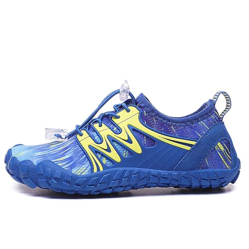 SUPTTING Kinder Wasserschuh Leicht Flexibel Barfußschuh Schnelltrocknend rutschfeste Sohle Strandschuh Sportlich Funktional Mesh-Gewebe Verstellbarer Riemen Aquasocke Sommer für Strand SUPTTING Kinder Wasserschuh Leicht Flexibel Barfußschuh Schnelltrocknend rutschfeste Sohle Strandschuh Sportlich Funktional Mesh-Gewebe Verstellbarer Riemen Aquasocke Sommer für Strand von SUPTTING