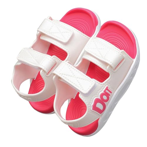 SUPTTING Kindersandalen Mädchen Weiche Sohle Rutschfest Leicht Wasserfest Sommerschuhe Badeschuhe Strandschuhe Freizeitschuhe Lauflernschuhe Bequem Atmungsaktiv für Strand Schwimmbad von SUPTTING