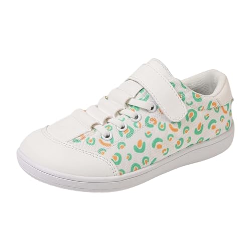 SUPTTING Mädchen Sneaker Bequem Glitzernd Turnschuh Schnürung Flexible Sohle Laufschuh Modisch Verspielt Pailletten-Besatz Farbverlauf Freizeitschuh für Schule von SUPTTING