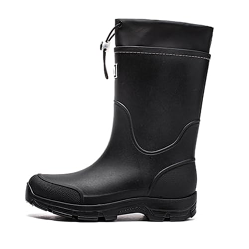SUPTTING Rutschfeste Sohle Unisex Gummistiefel Wasserdicht Robust Stiefel Klassisch Regenstiefel Schlupfform Profilsohle Gartenschuh für Gartenarbeit SUPTTING Rutschfeste Sohle Unisex Gummistiefel Wasserdicht Robust Stiefel Klassisch Regenstiefel Schlupfform Profilsohle Gartenschuh für Gartenarbeit von SUPTTING