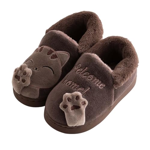 SUPTTING Unisex Hausschuh Kuschelig Warm Pantoffel Rutschfeste Sohle Weiches Futter Slipper Niedlich Bequem Tier-Motiv Kunstfell Hüttenschuh Winter für Zuhause SUPTTING Unisex Hausschuh Kuschelig Warm Pantoffel Rutschfeste Sohle Weiches Futter Slipper Niedlich Bequem Tier-Motiv Kunstfell Hüttenschuh Winter für Zuhause von SUPTTING