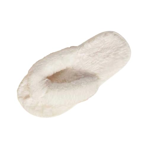 SUPTTING Winter Damen Hausschuh Kuschelig Weich Schuh Offene Zehen Fellimitat Slipper Gemütlich Feminin Überkreuzte Riemen Plüsch-Textur Pantoffel für Zuhause SUPTTING Winter Damen Hausschuh Kuschelig Weich Schuh Offene Zehen Fellimitat Slipper Gemütlich Feminin Überkreuzte Riemen Plüsch-Textur Pantoffel für Zuhause von SUPTTING